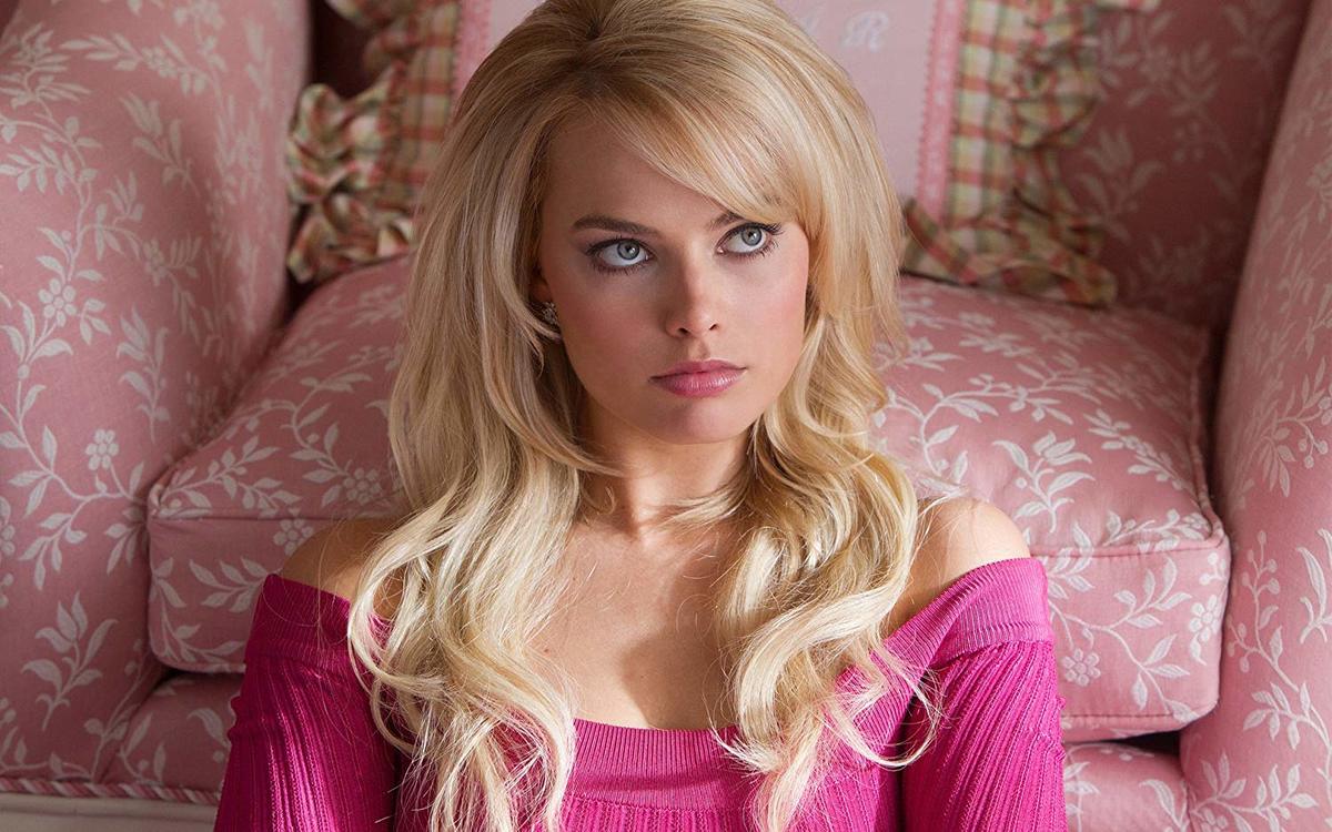 Margot Robbie i "The Wolf of Wall Street"