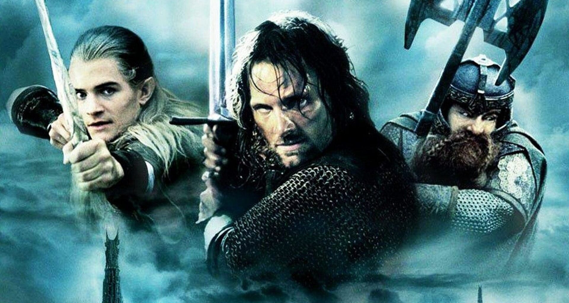 Legolas, Aragorn och Gimli - tre herrar som gör sig utmärkt i påkostade actionspel.
