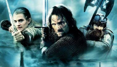 Legolas, Aragorn och Gimli - tre herrar som gör sig utmärkt i påkostade actionspel.