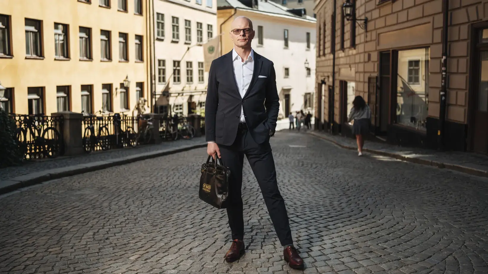 Då hemlös, nu advokat: Stefan Olafsson ser boken som gottgörelse