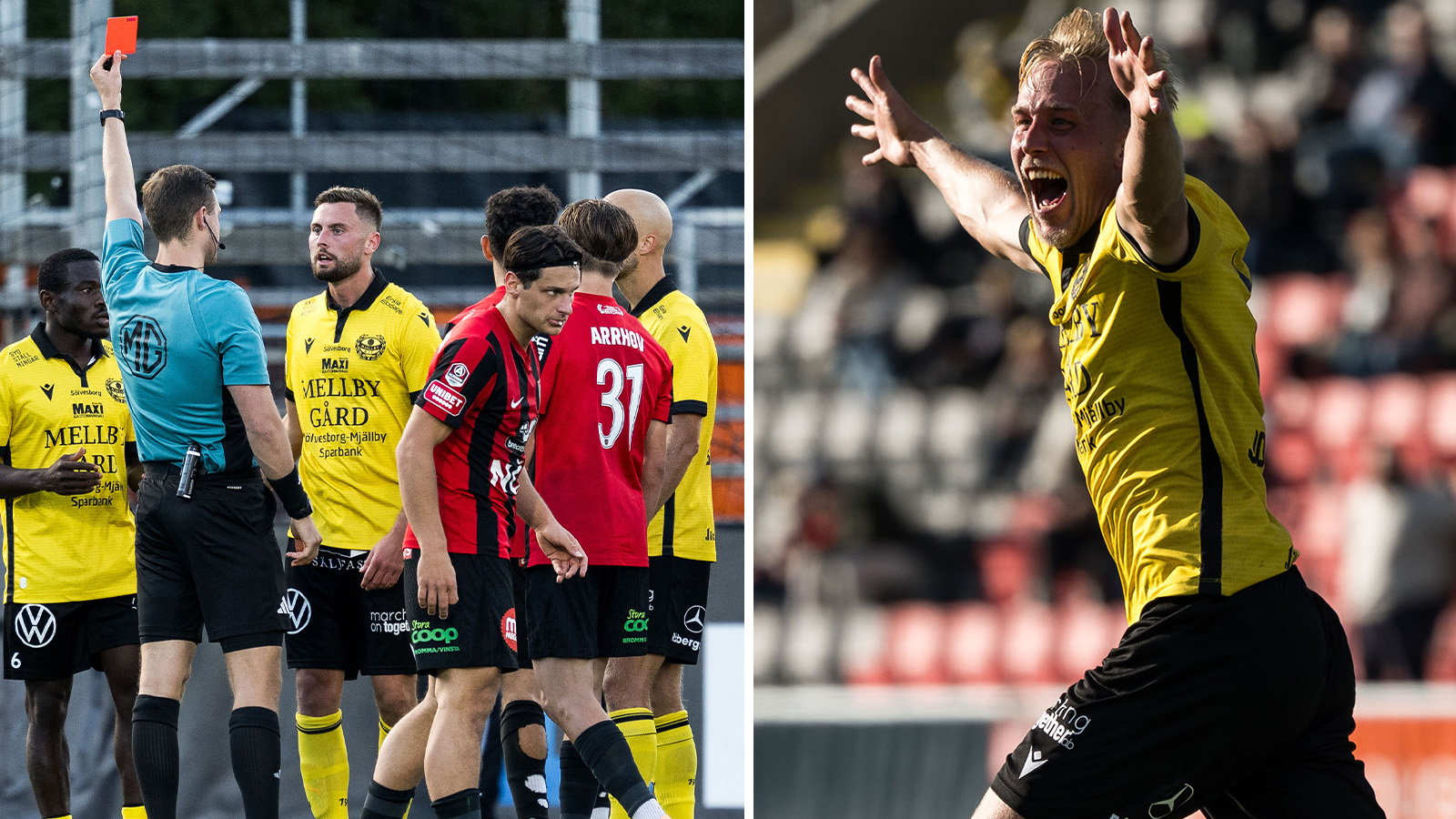 Mjällby vann mot Brommapojkarna – stormar mot SM-guldet