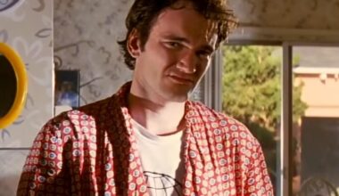 Quentin Tarantino behövde tröstas.