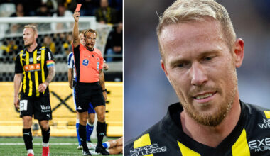 Rygaards chock efter utvisningen: "Lite tufft"