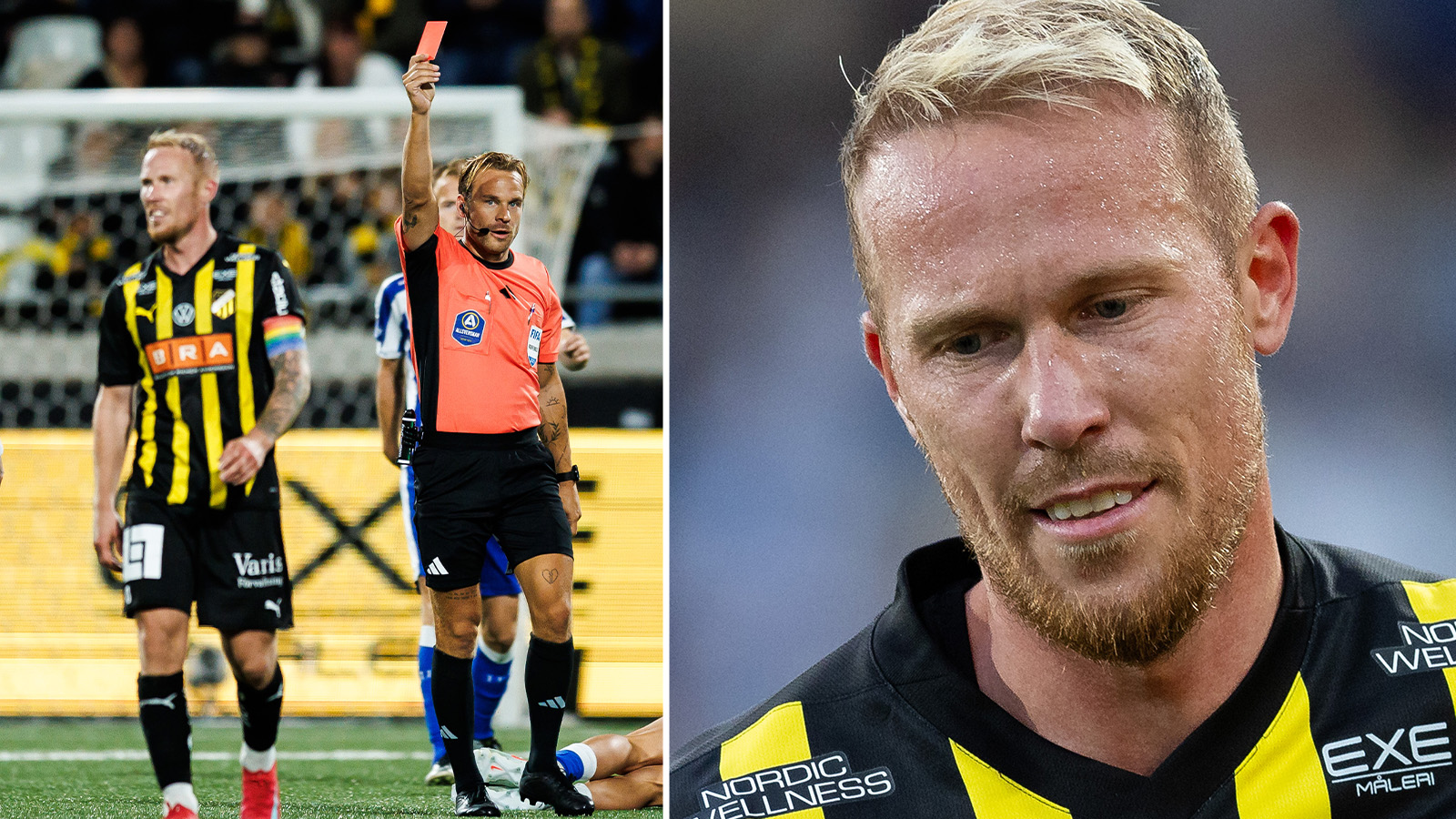Rygaards chock efter utvisningen: "Lite tufft"