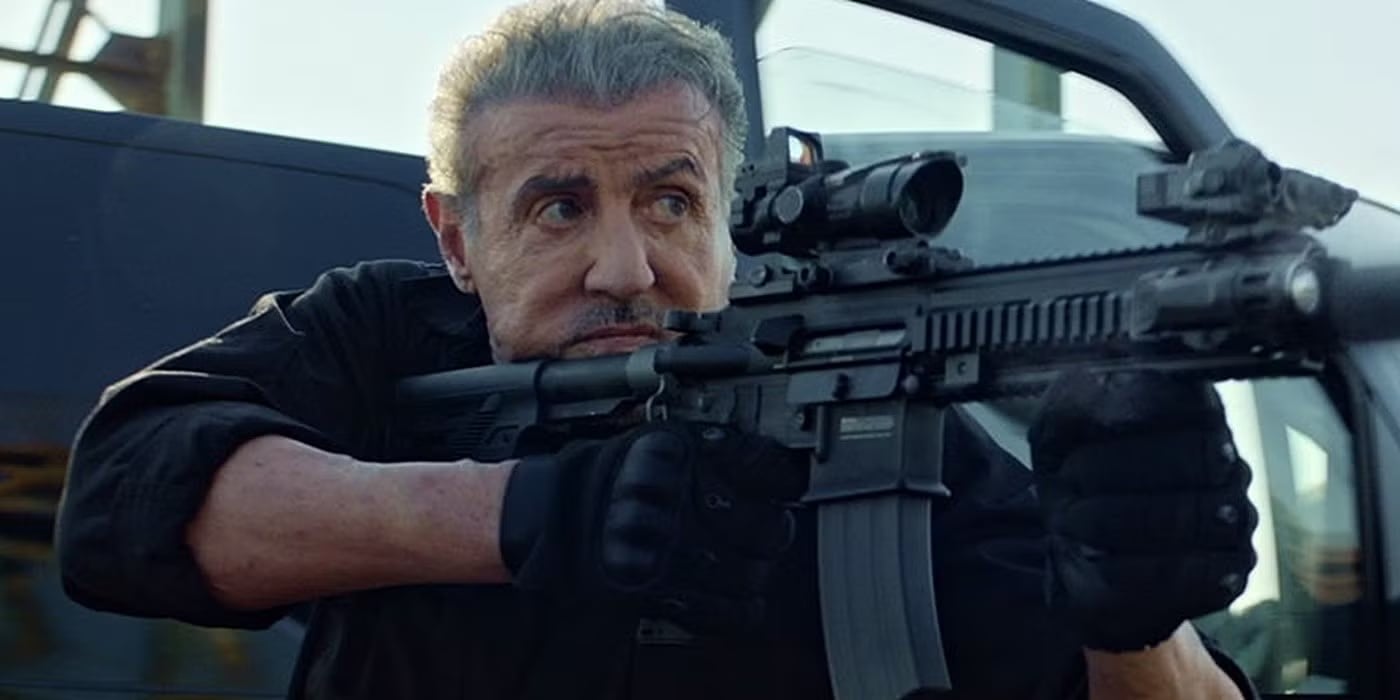 Sylvester Stallone skämmer ut sig i "Armor".