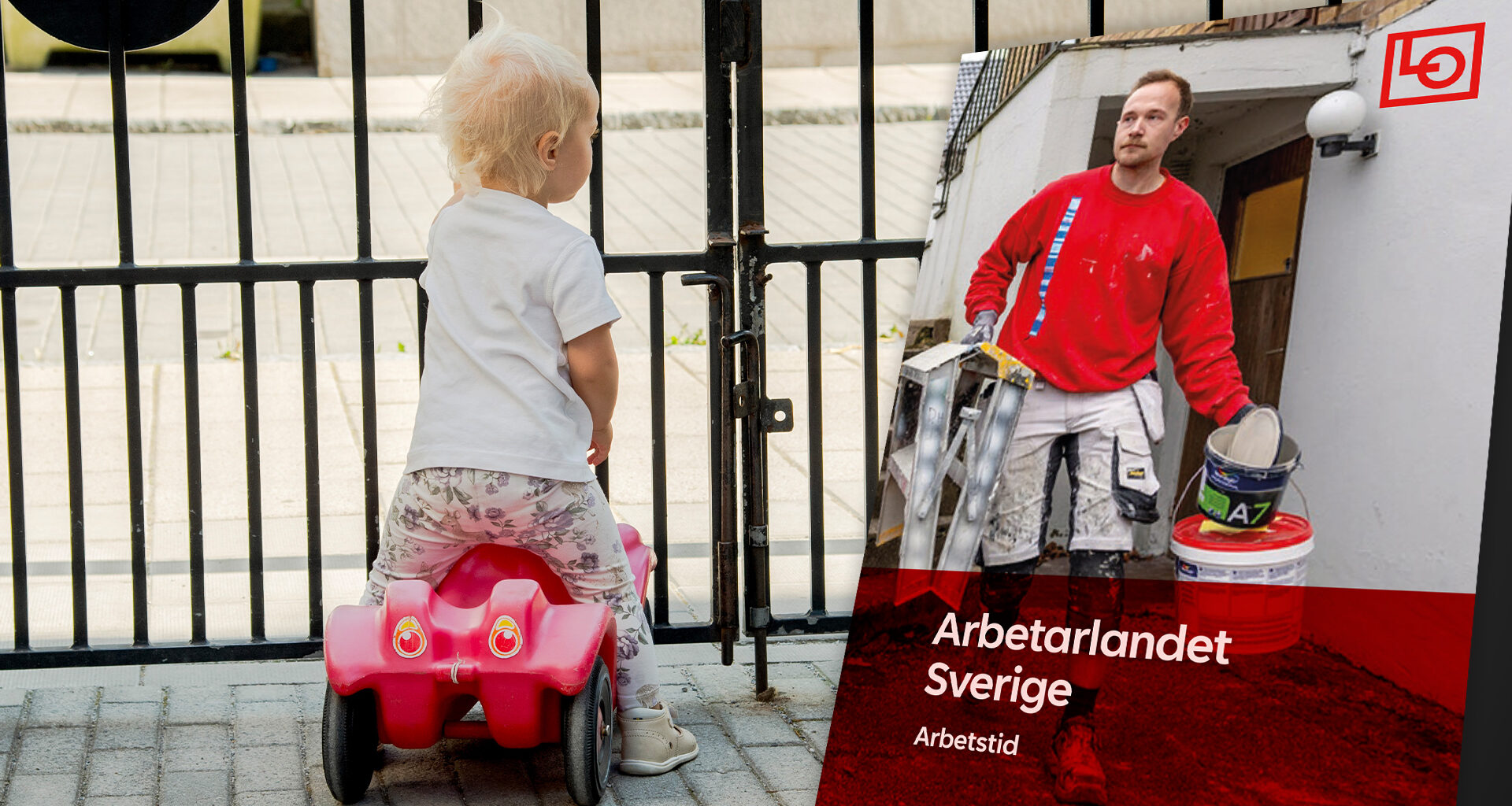 LO-Rapport: Svenska föräldrar jobbar mest