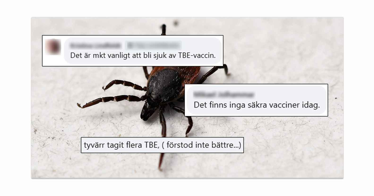 "Läkaruppropet" sprider missvisande bild av TBE-vaccinet