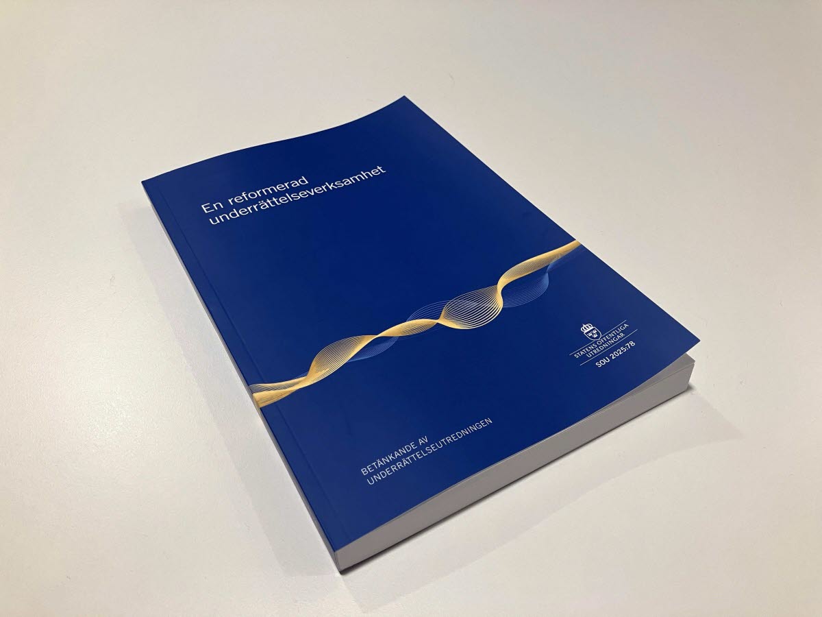 Försvarsmakten lämnar remissvar på Underrättelseutredningen