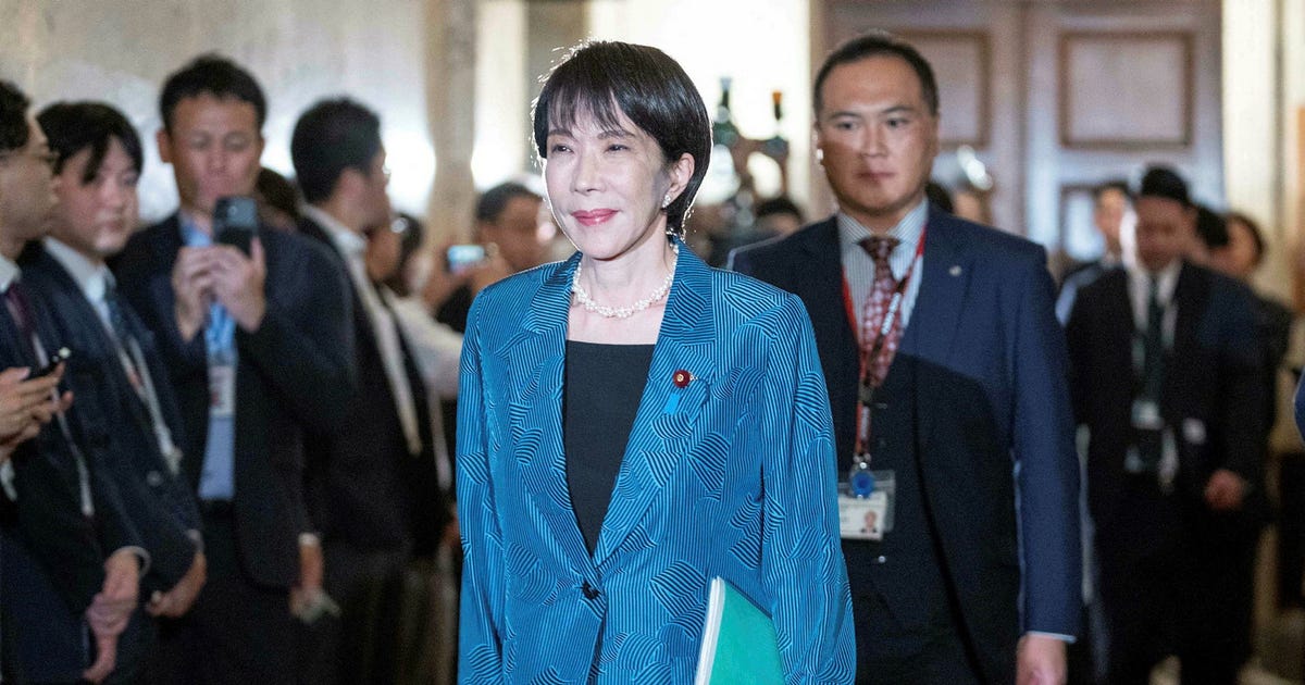 Första kvinnan i Japan som blir premiärminister