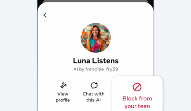 Meta Teen account AI controls