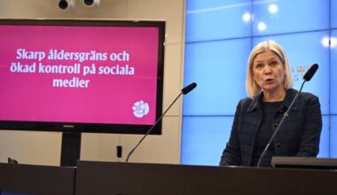 S vill införa 15-årsgräns och id-krav för sociala medier