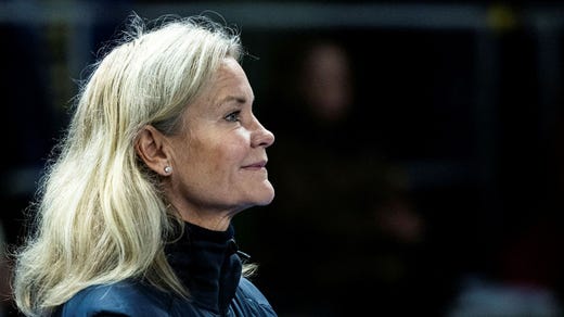 Svenska Tennisförbundets ordförande Åsa Hedin.