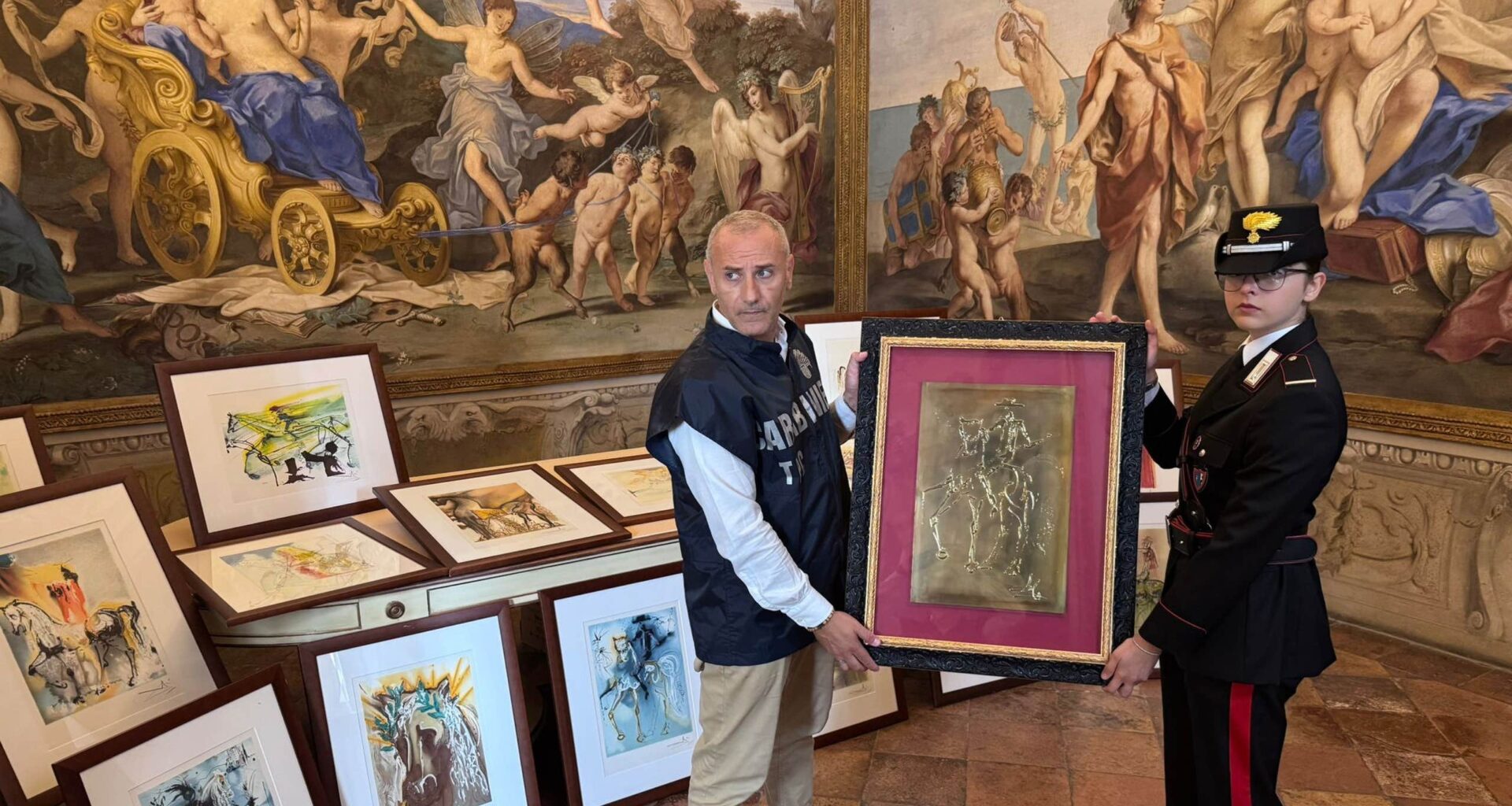 21 fejkade Salvador Dalí-verk beslagtogs av polis