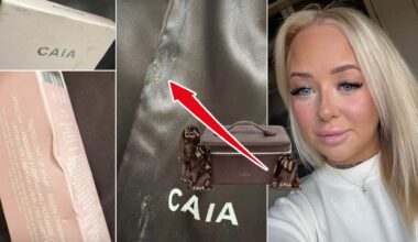 Caia Cosmetics kalender 2025 får kritik – är smutsig och trasig