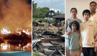 Familjens villa brann ner – får inte bygga nytt