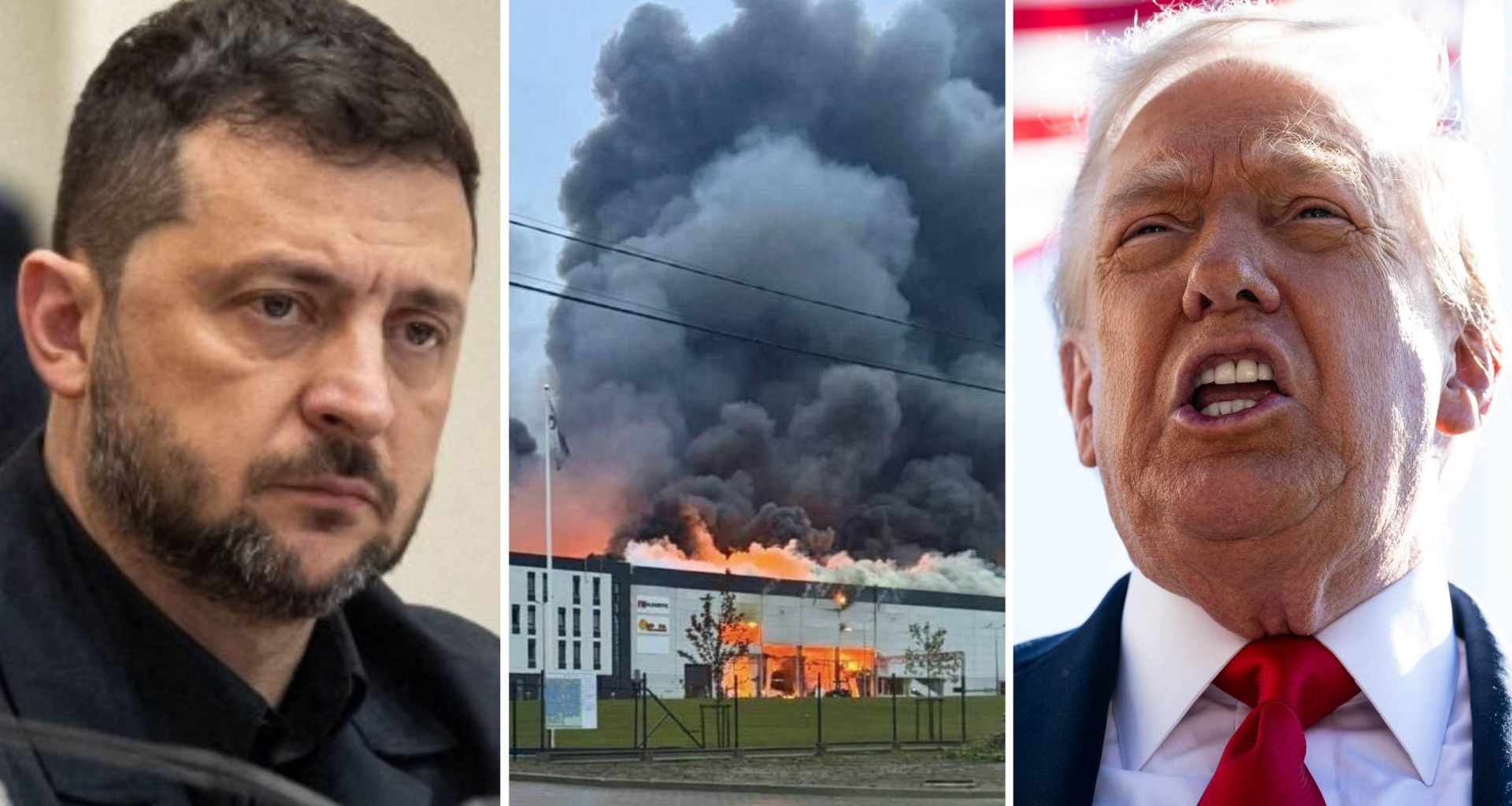 Zelenskyj anklagar USA för vapendelar till Ryssland