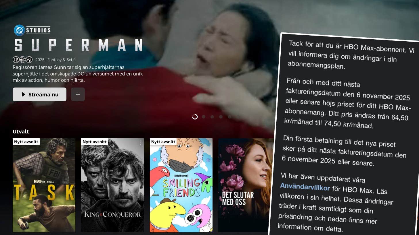 HBO Max höjer priset – igen