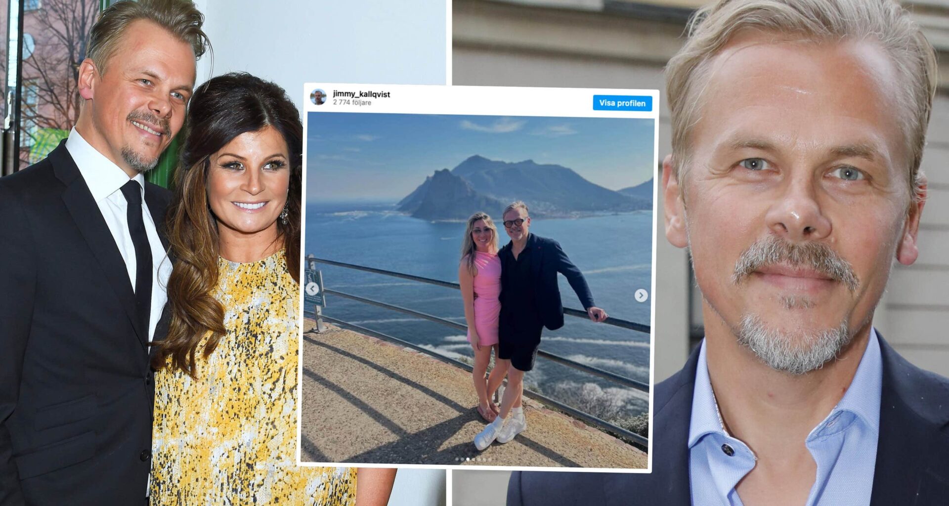 Jimmy Källqvist och nya kärleken Valentina väntar barn