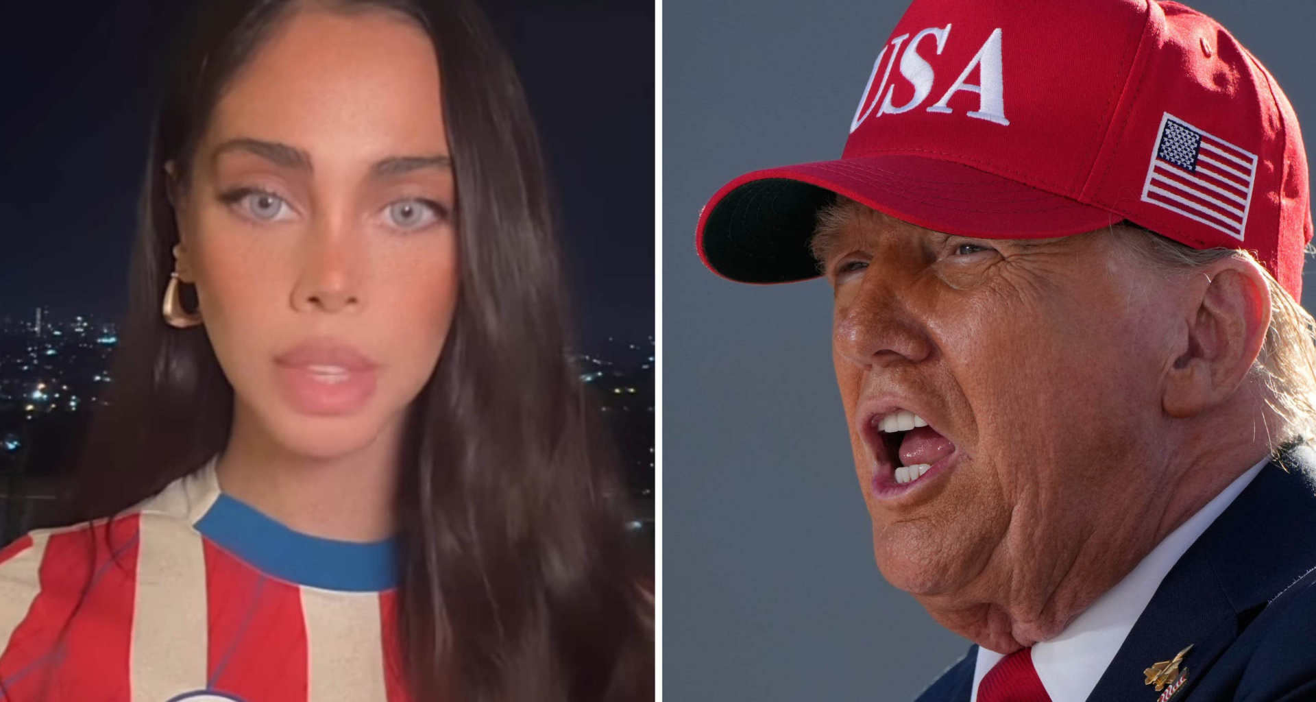 Modellen Guadalupe Gonzalez vädjar till Trump