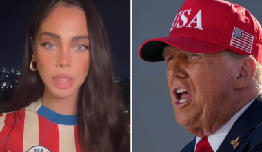 Modellen Guadalupe Gonzalez vädjar till Trump