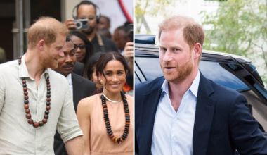 Stalker dök upp – bara meter från prins Harry