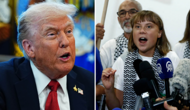 Trump om Greta Thunberg: ”Borde träffa en läkare”