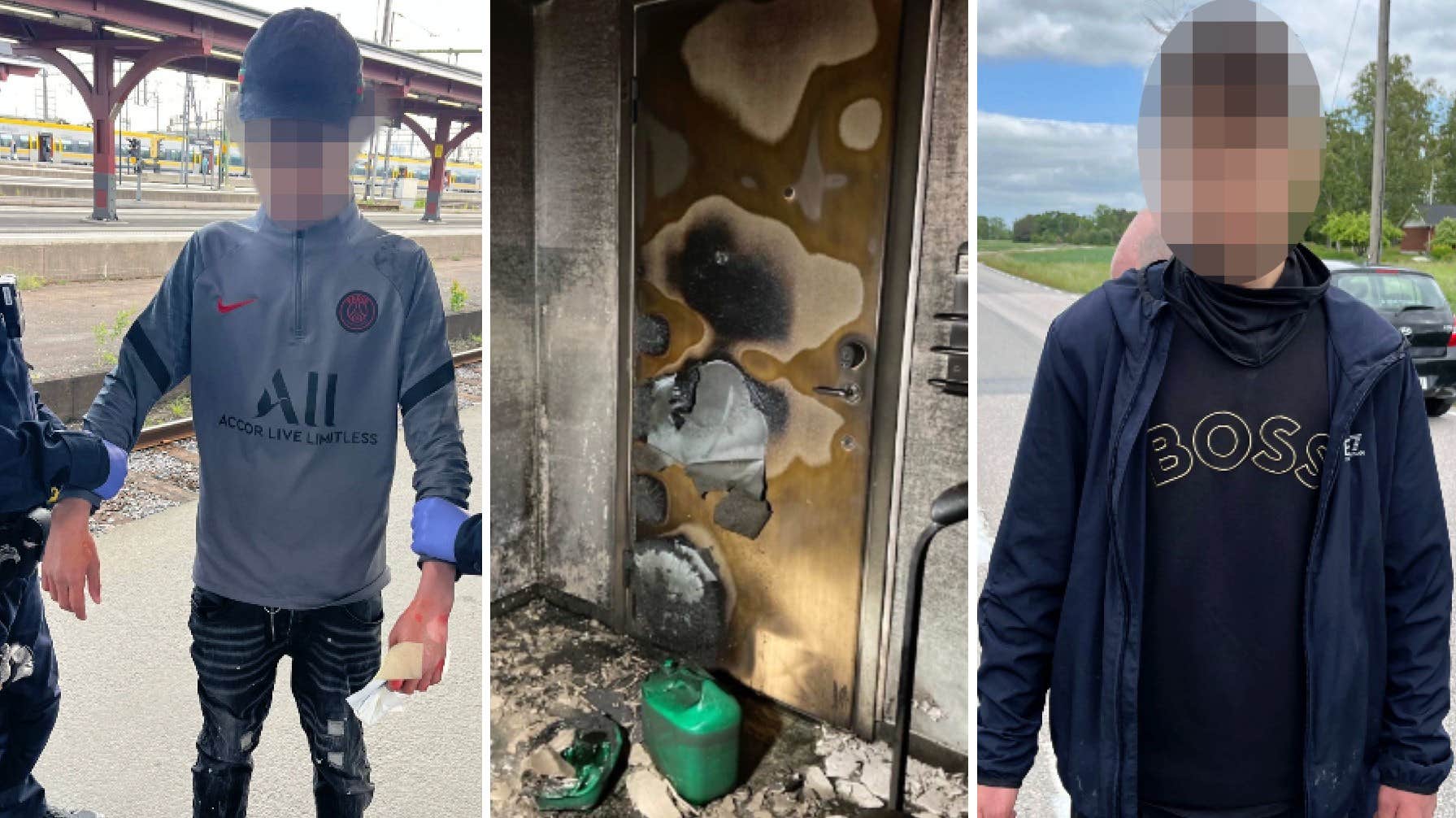 Två män döms för mordbränder i Lidköping och Grästorp