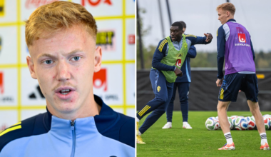 Hugo Larsson sågar planen: ”Den är skit” | Landslaget