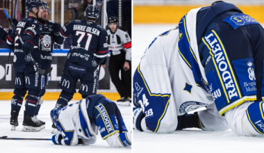 Leksand rasar efter Linköpings 2–0-mål | SHL