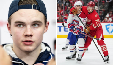 Axel Sandin Pellikka hyllas i NHL-debuten – trots förlusten