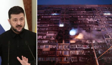 Massiv rysk drönarattack: Skapar ”kaos”