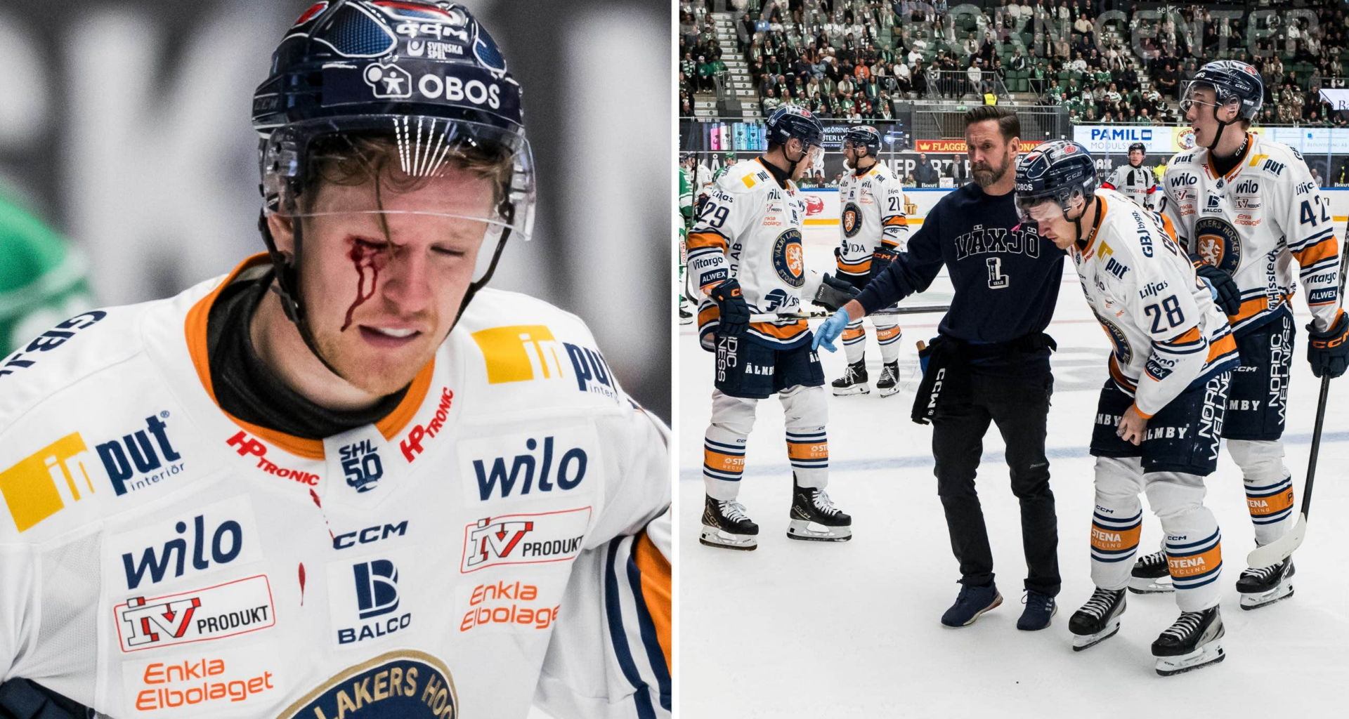 Hugo Gustafsson drabbad av allvarlig ögonskada | SHL