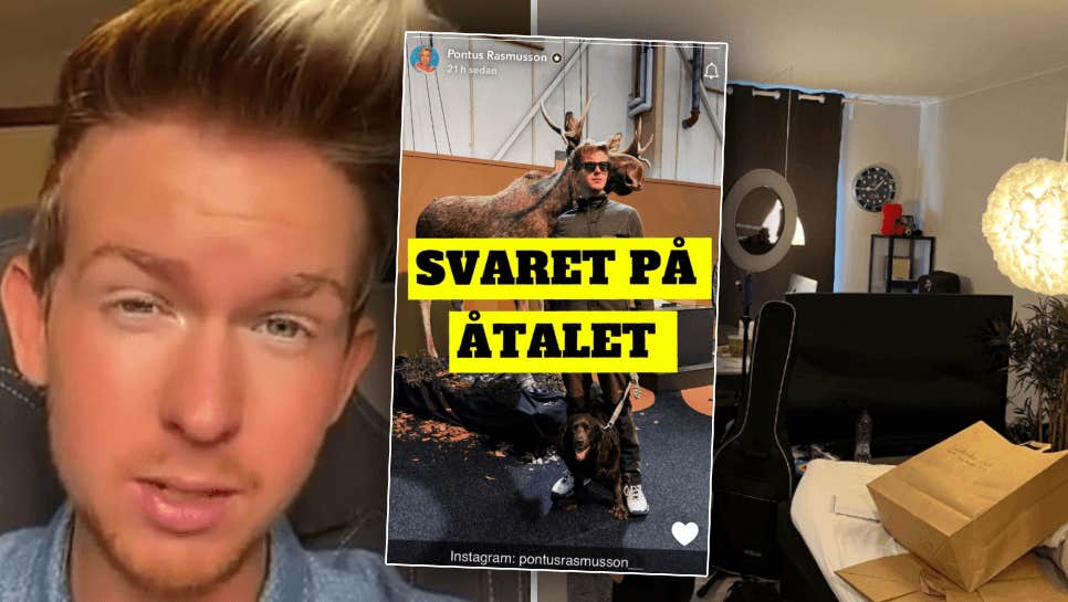 Pontus Rasmussons
svar efter polisrazzian