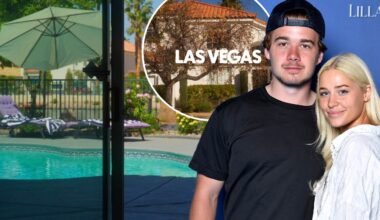 Klara Hammarström och Alexander Holtz visar upp lyxhuset i Las Vegas