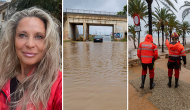 Kraftigt oväder i Spanien: ”Som jordens undergång”
