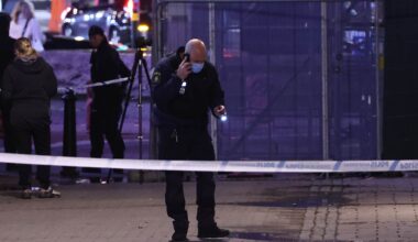 Gustav såg vakten
skjutas på Stureplan