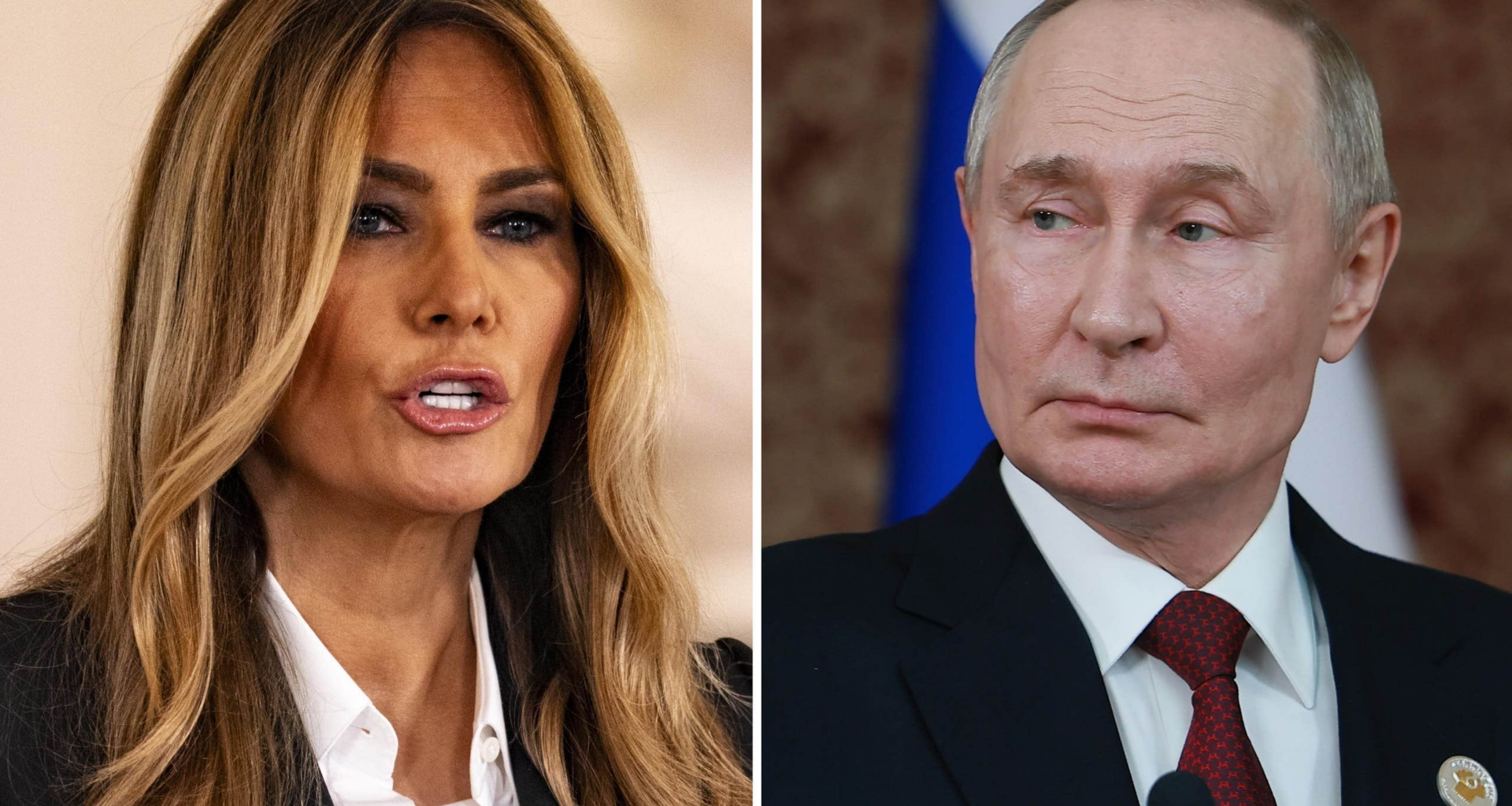 Melania Trumps hemliga samtal med Putin
