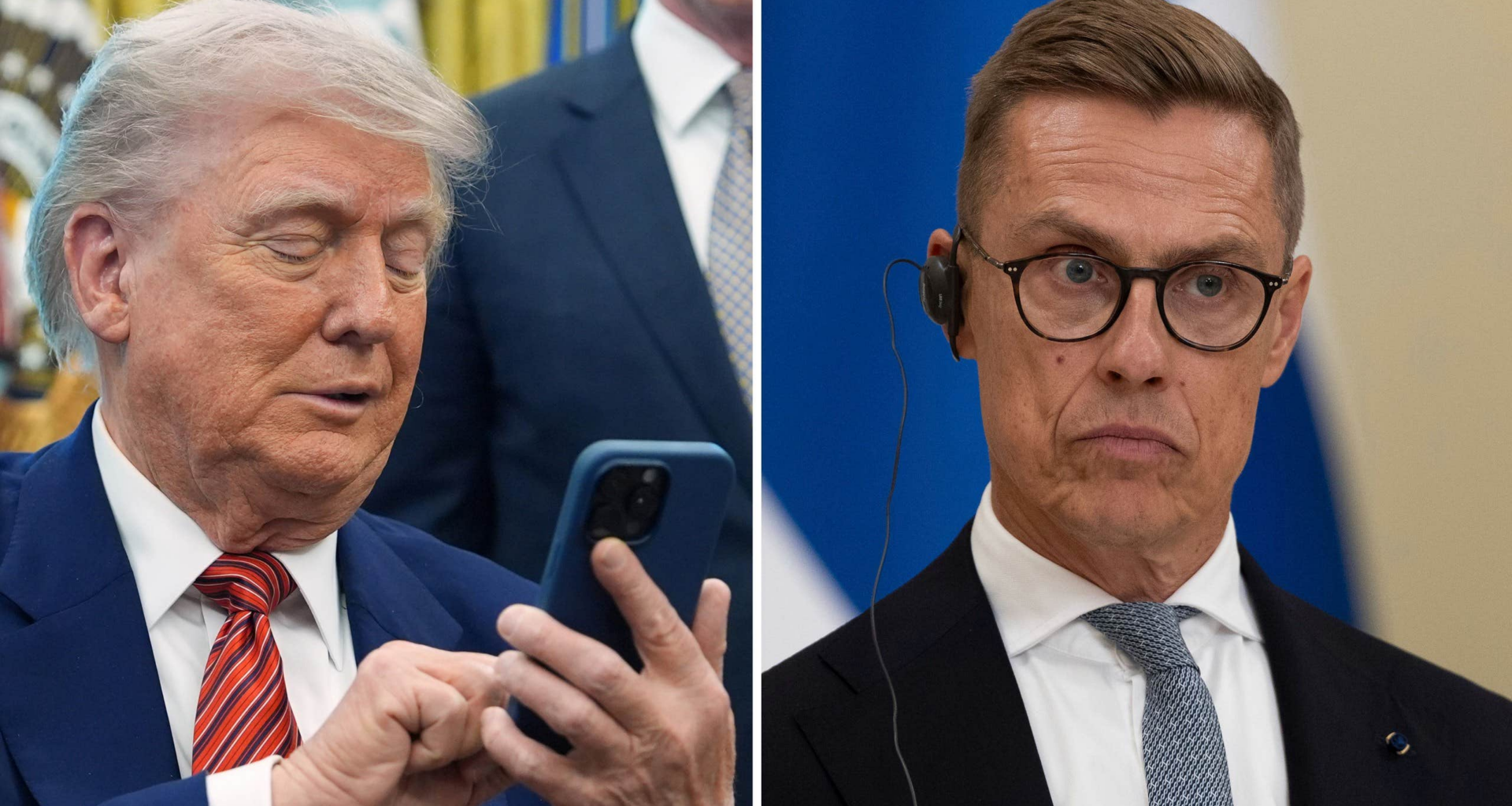 Trumps nattliga
samtal till Stubb:
”Överraskande”