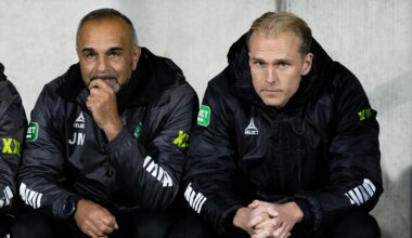 Brage sparkar tränarduon Janne Mian och William Bergendahl