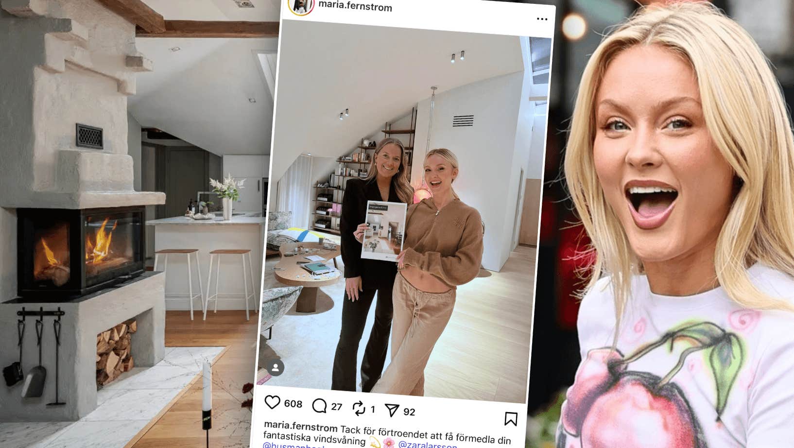 Zara Larsson säljer lyxvåningen i Vasastan i Stockholm