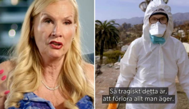Gunilla Perssons förtvivlan i Los Angeles: ”Tufft”