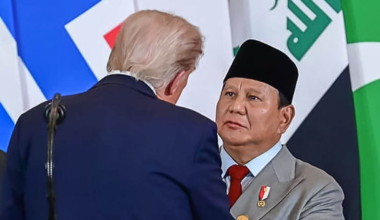 Indonesiens presidents hemliga ord till Donald Trump