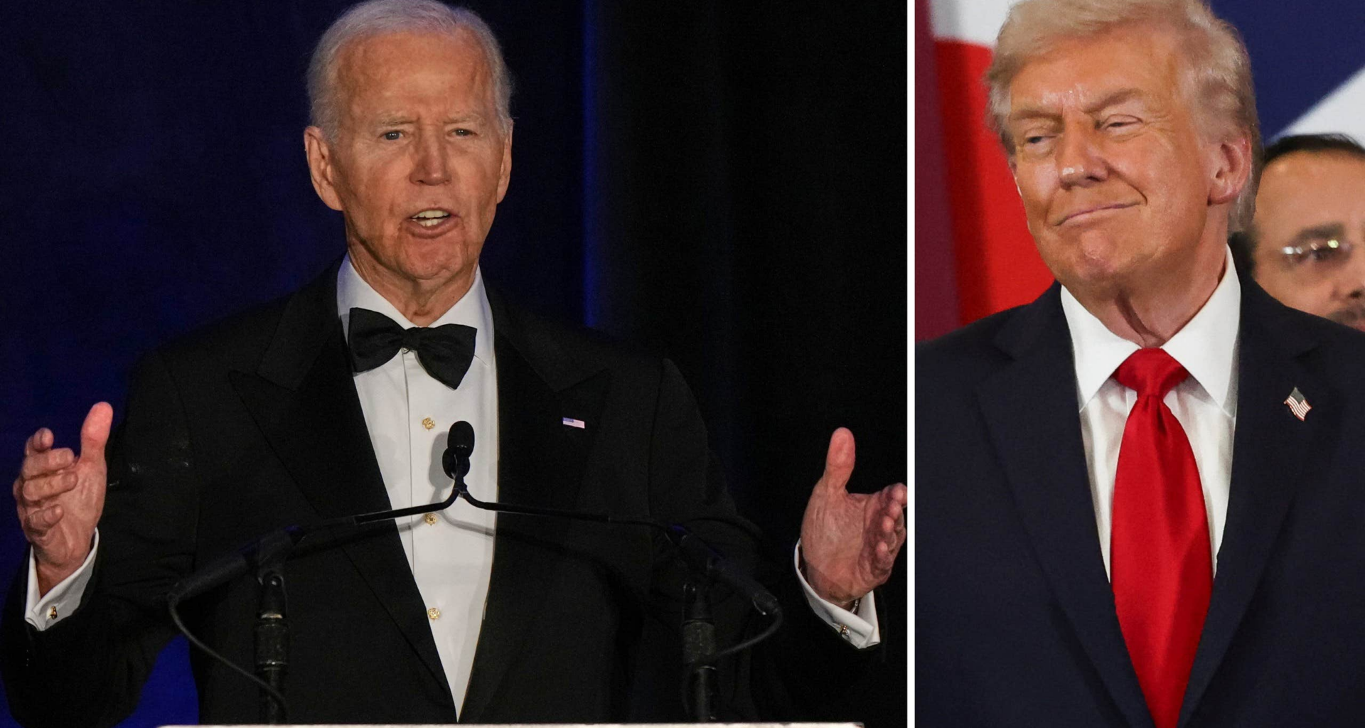 Joe Biden hyllar Donald Trump efter Gazaavtalet