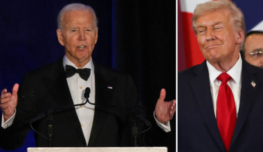 Joe Biden hyllar Donald Trump efter Gazaavtalet