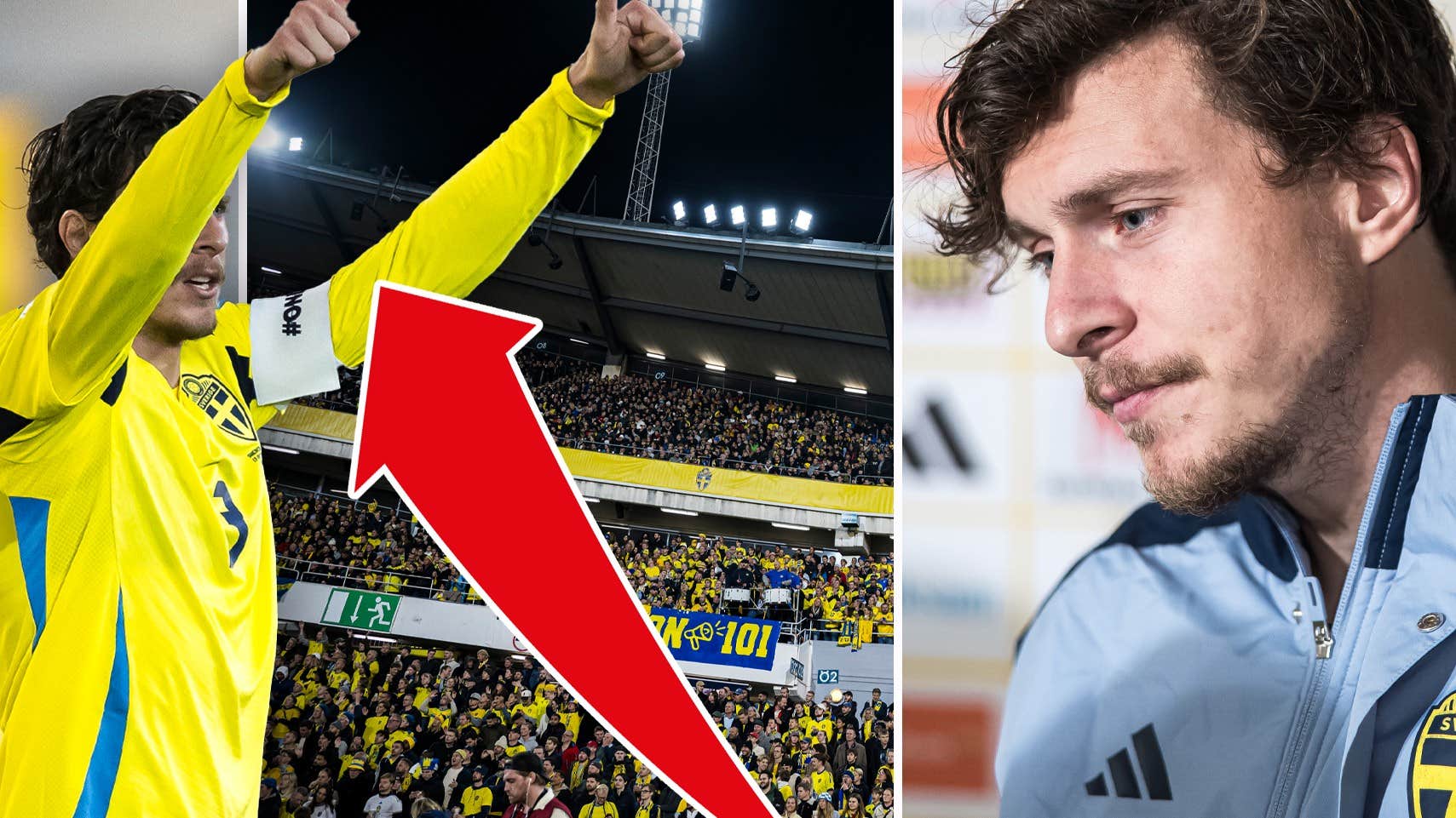 Landslaget • Victor Nilsson Lindelöf förklarar gesten mot fansen