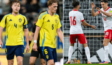 U21-landslaget förnedrat av Polen