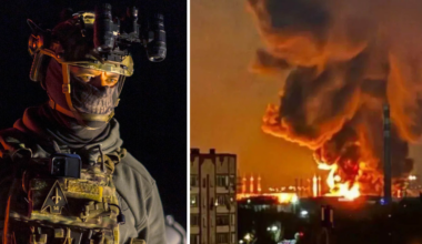 Ukrainska soldaten ”Caspar” sätter Putins olja i brand