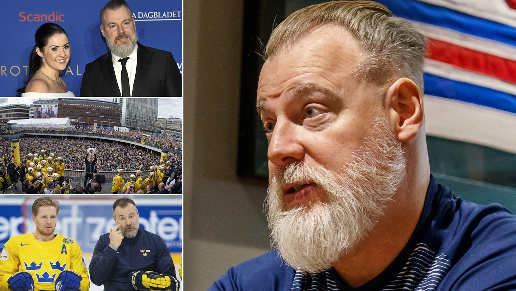 Rikard Grönborg svarar om Luleå-ryktena och mötet med Sam Hallam | Tre Kronor