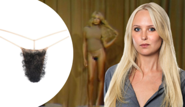 Kim Kardashian släpper trosor med könshår på