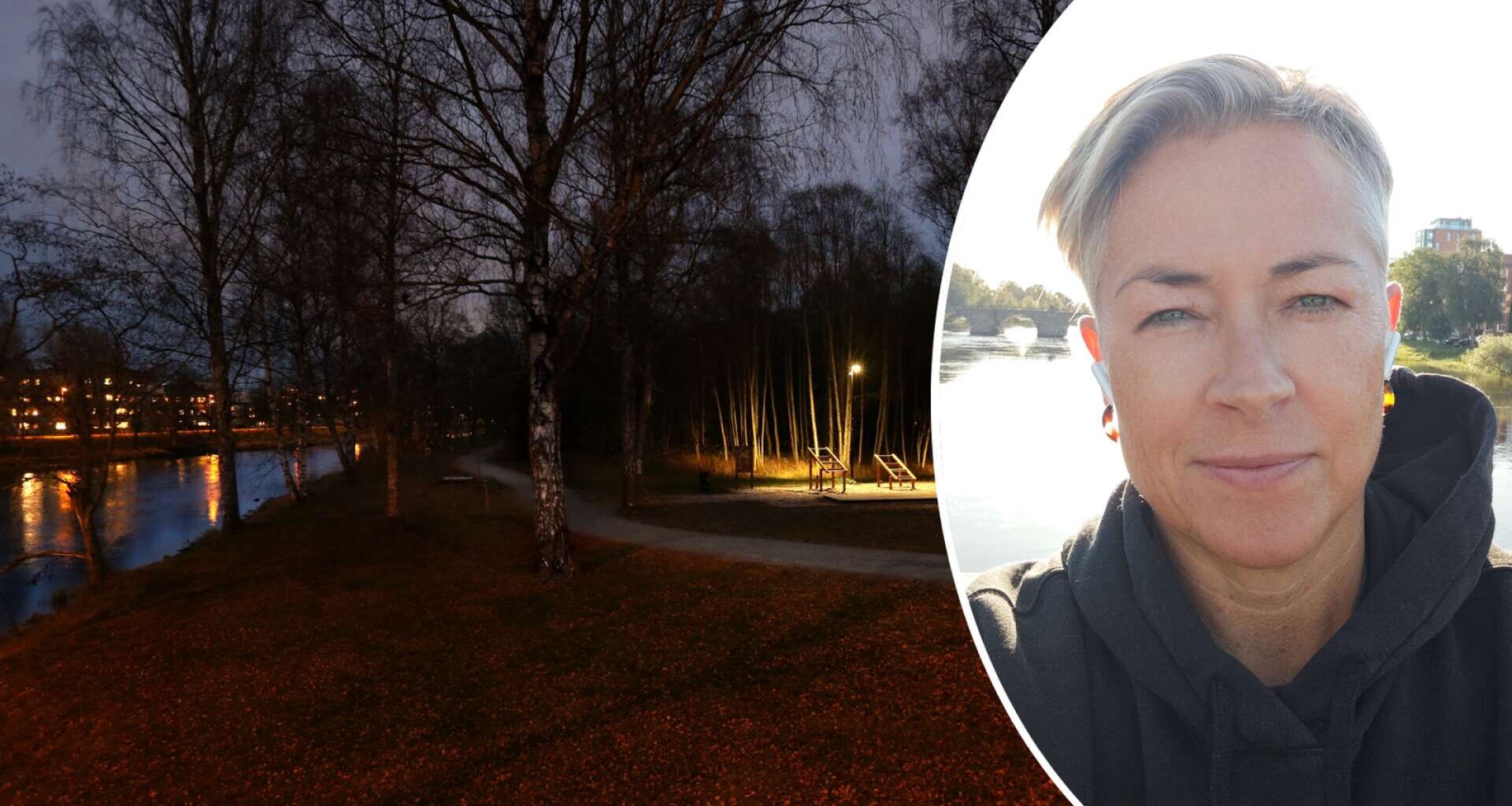 Efter misstänkta mordet – Malin vill ha mer ljus på Gubbholmen: ”Skulle aldrig i livet gå runt där” - NWT